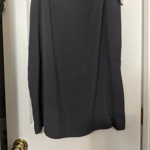 Skirt, steel blue, size 14W